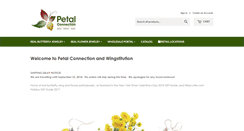 Desktop Screenshot of petalconnection.com