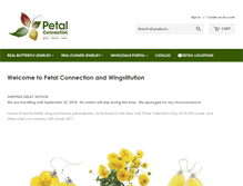 Tablet Screenshot of petalconnection.com